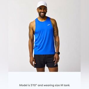 Brooks Atmosphere Singlet 3.0 -Neo Blue- Large